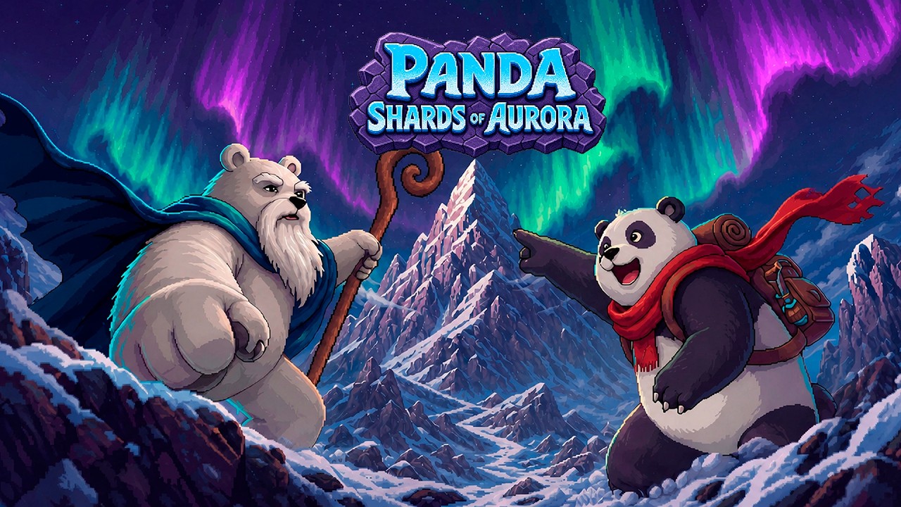 Játék áttekintése Panda: Shards of Aurora
